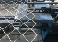 الفضة سلسلة ربط السور النسيج 50x50mm نسج الأسلاك الفولاذية المجلفنة الساخنة للهندسة