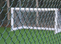 ملعب المدرسة ملعب كرة قدم رياضي Diamond Gi Fencing Net 11.5 Gauge
