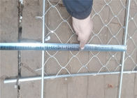 حك نسج الدرابزين الكابلات الفولاذ المقاوم للصدأ سلك حبل شبكة للدرج