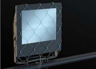 4.0 مم 316 الفولاذ المقاوم للصدأ تركيبات السقوط شبكات الأمان للأضواء الكاشفة