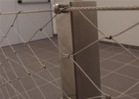 شبكة حبل سلكي مرن SS304 للديكور لدرج السلالم