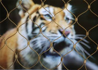 304316l 100x100 الفولاذ المقاوم للصدأ حبل شبكة حماية الحيوان حديقة الحيوان