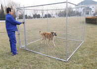 وحدات ربط سلسلة ربط السور النسيجية بيت الكلب 4 قدم × 5 قدم × 10 قدم